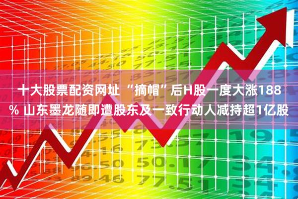 十大股票配资网址 “摘帽”后H股一度大涨188% 山东墨龙随即遭股东及一致行动人减持超1亿股